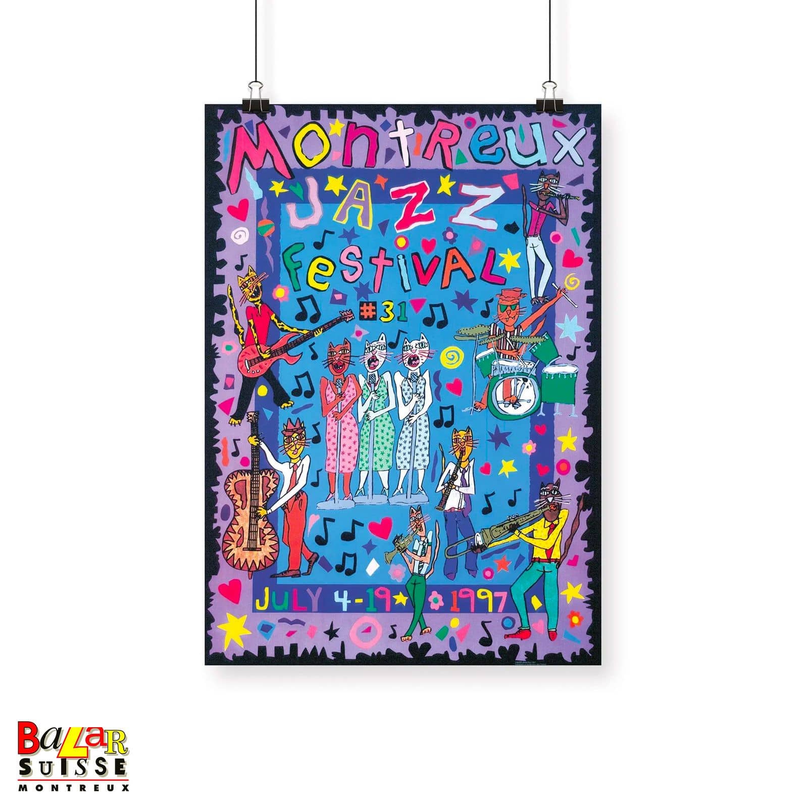 Poster zum Montreux Jazz Festival 1997