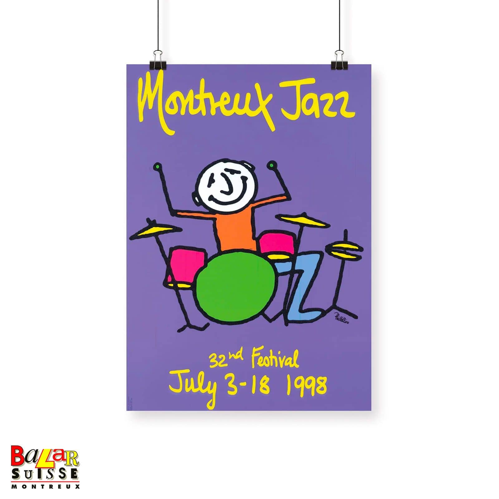 Poster zum Montreux Jazz Festival 1998