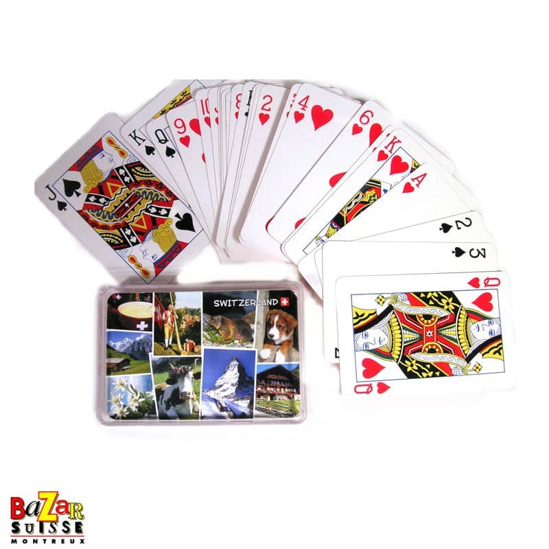 Carte da gioco - vedute svizzere