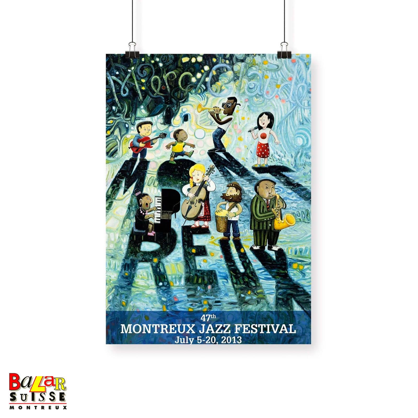 Poster zum Montreux Jazz Festival 2013