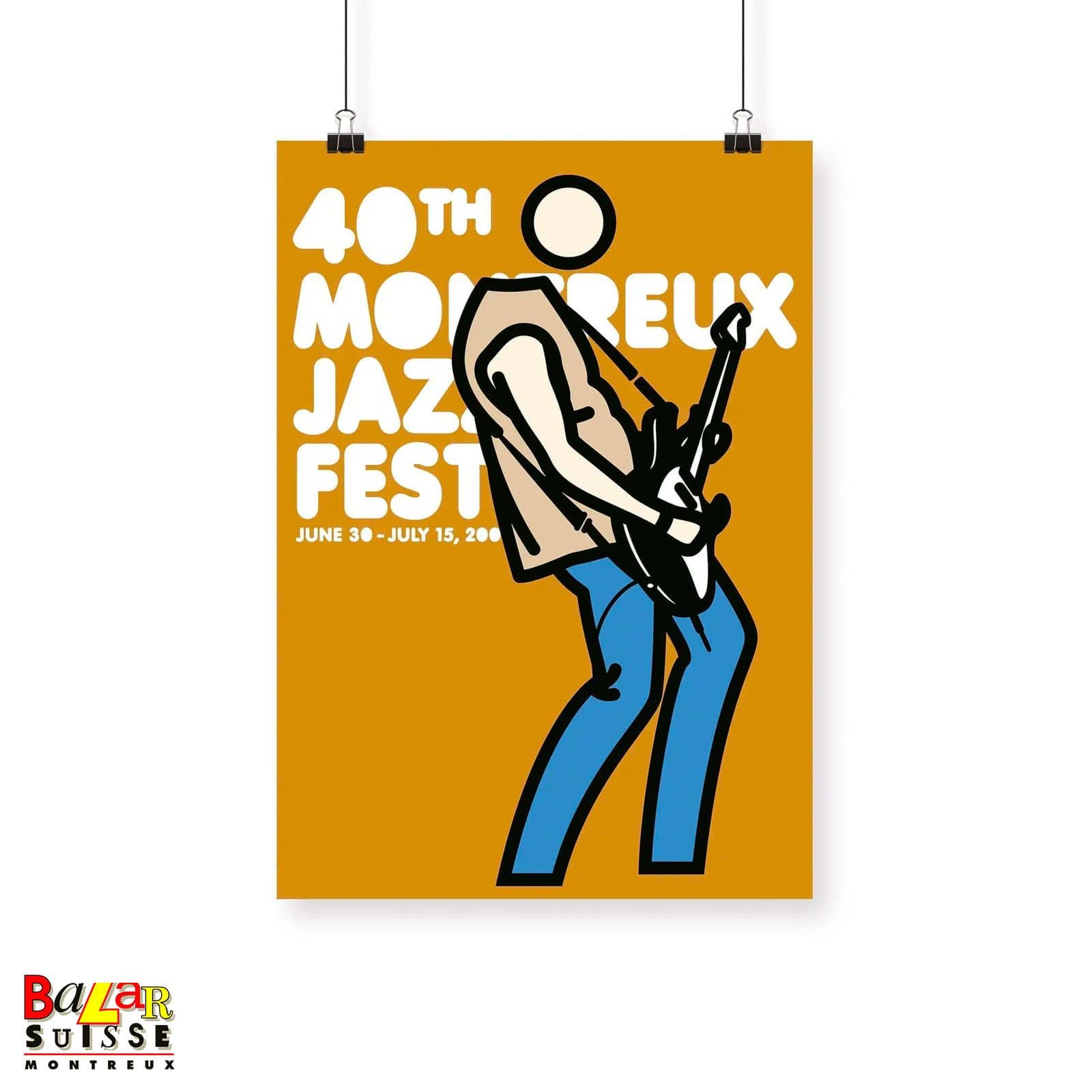 Poster zum Montreux Jazz Festival 2006 – Orange