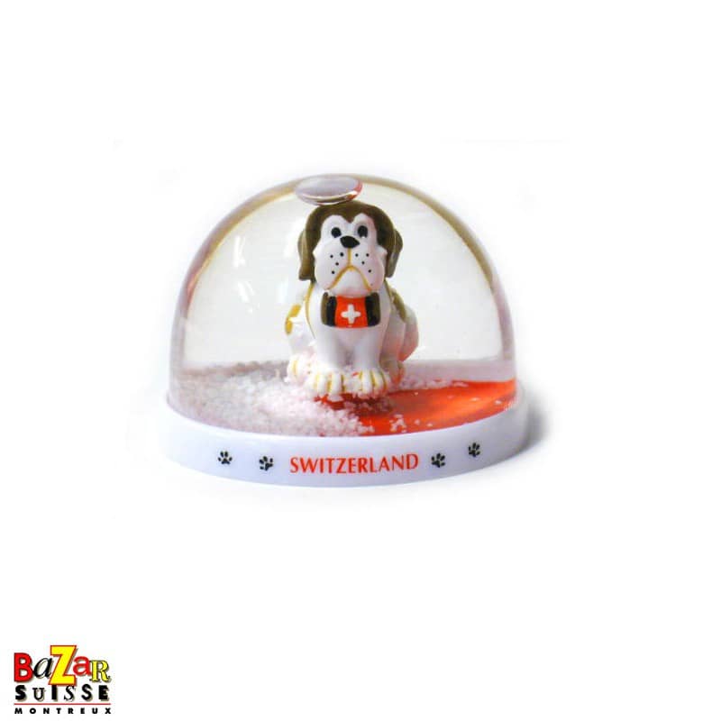Sfera di vetro con neve - San Bernardo