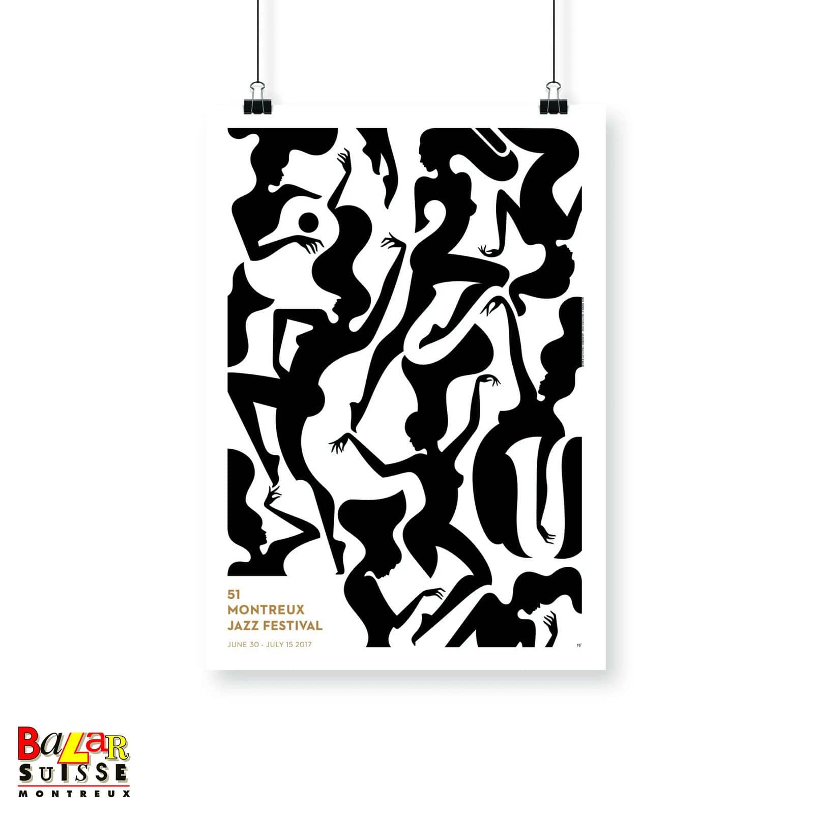 Offizielles Poster des Montreux Jazz Festival 2017