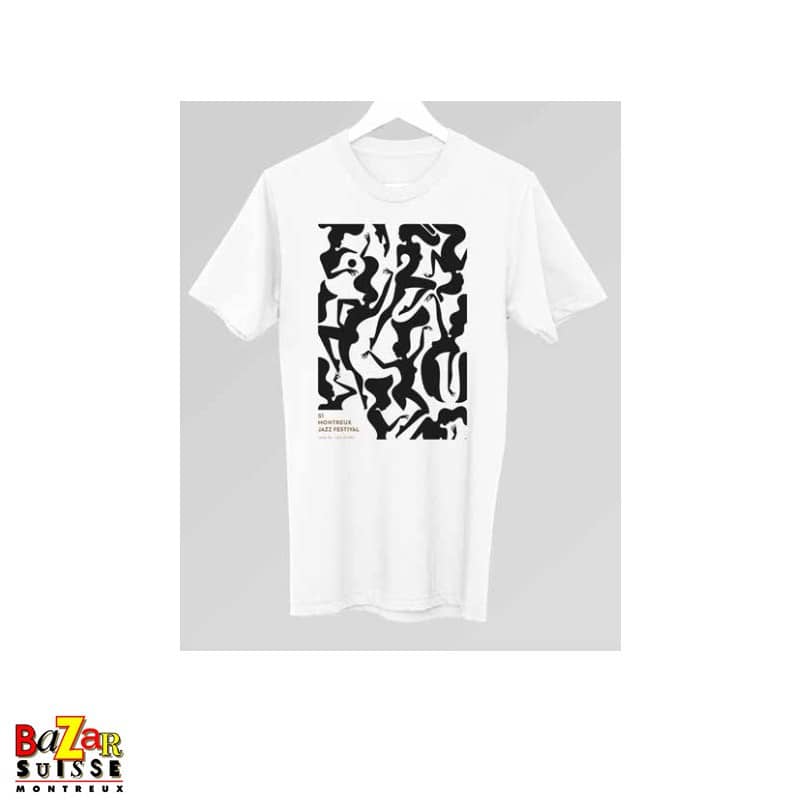 Offizielles T-Shirt des Montreux Jazz Festival 2017 - Weiss