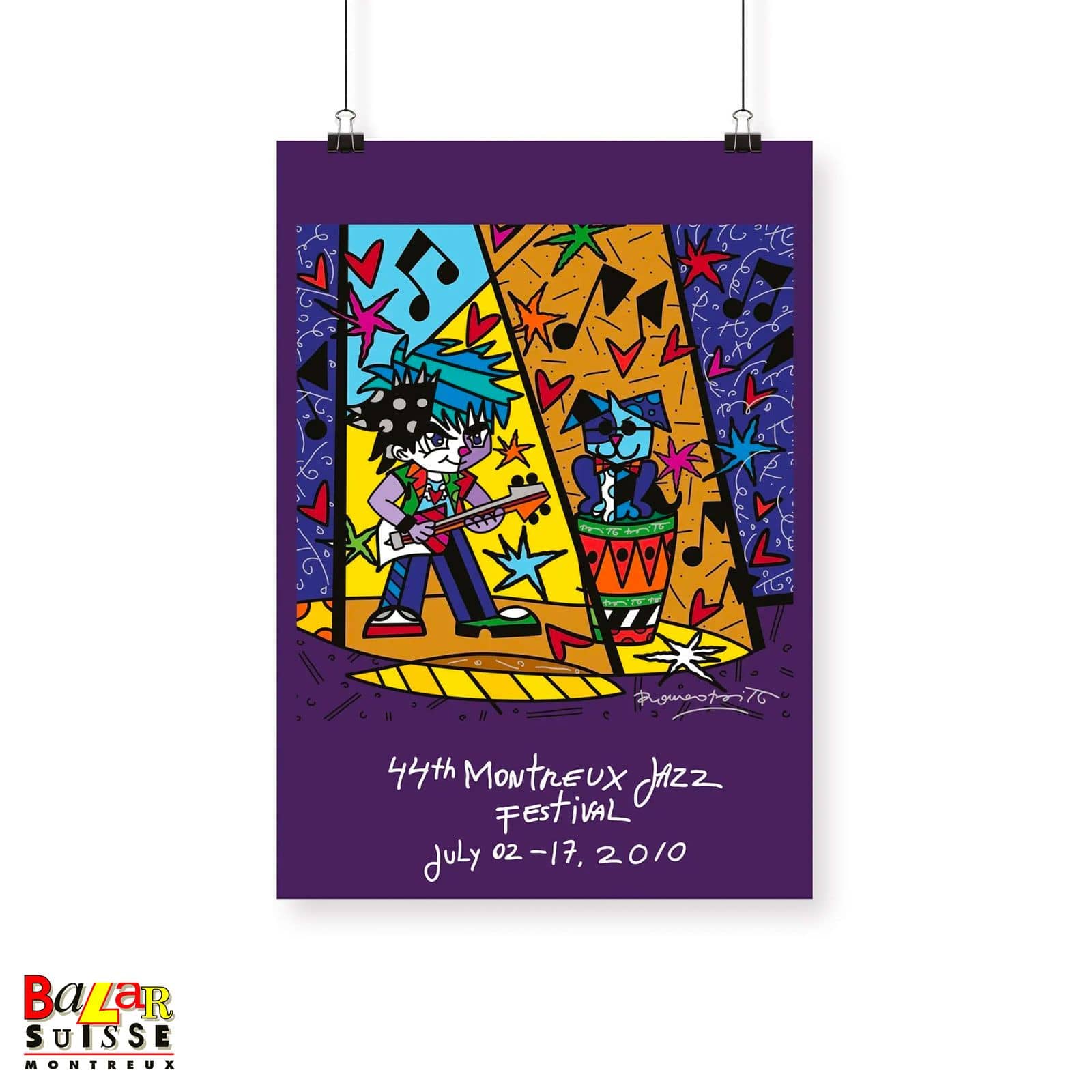 Poster zum Montreux Jazz Festival 2010