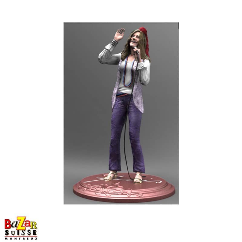 Janis Joplin – figurine Rock Iconz de Knucklebonz