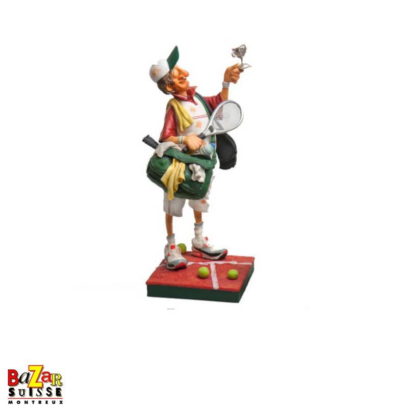 Le joueur de tennis – figurine Forchino