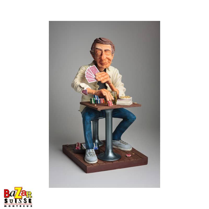 Mr. Pokerface – figurine Forchino