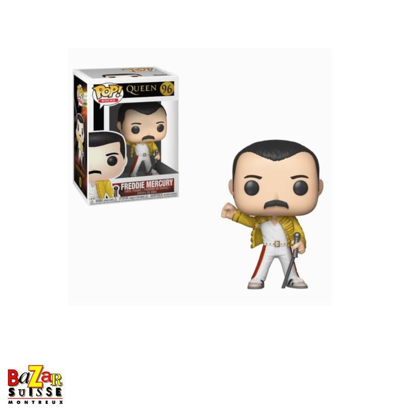 QUEEN FUNKO Pop! Rocks - statuetta Freddie Mercury Wembley