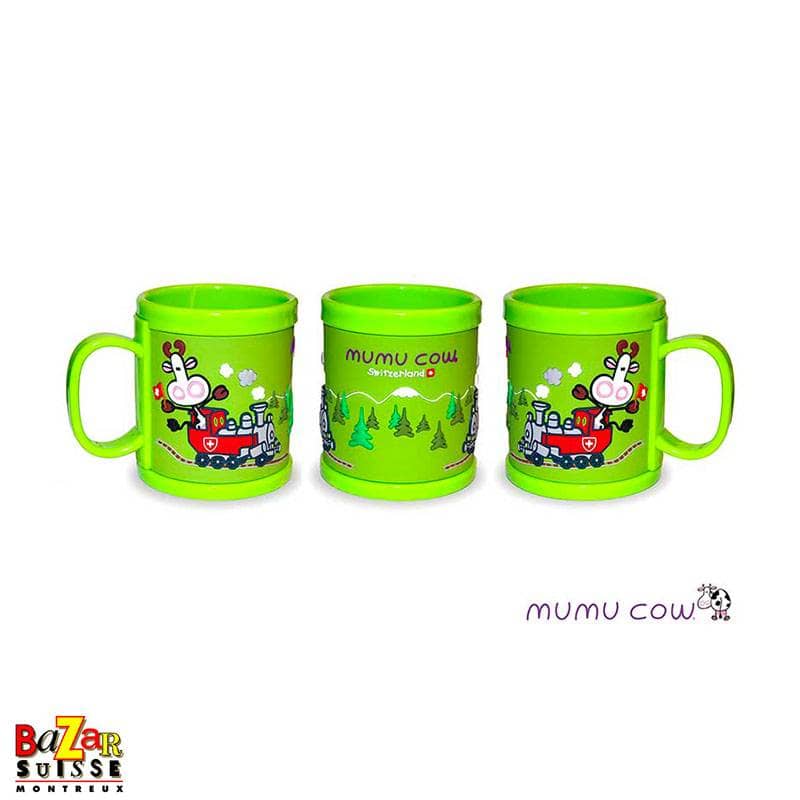 Mumu Cow Kunststoffbecher - grün