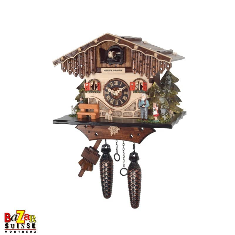 Orologio a cucù al quarzo – casa di Heidi