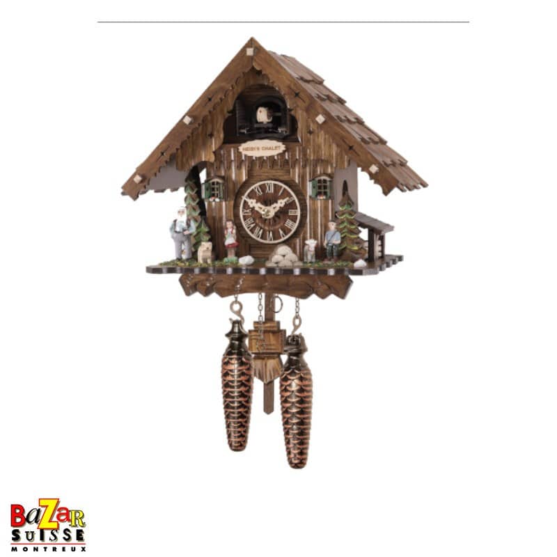 Orologio a cucù al quarzo – casa di Heidi