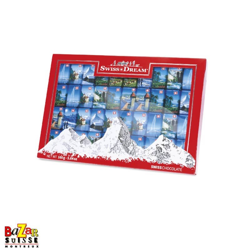 Swiss Dream Souvenirschachtel – 40 Napolitains