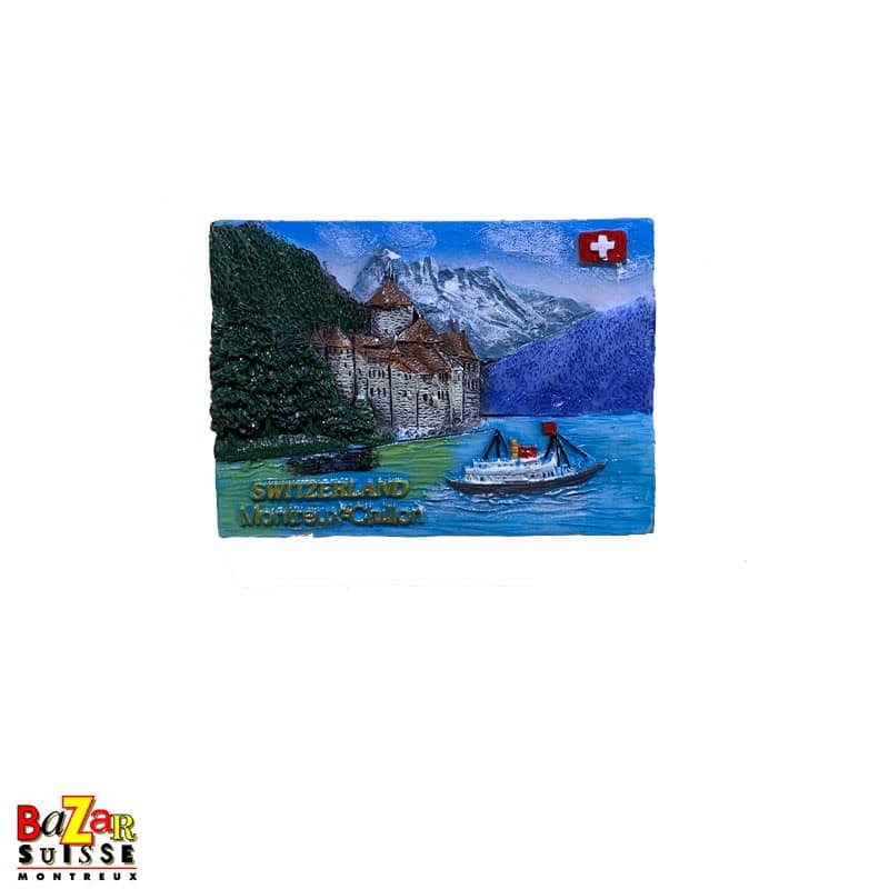 Aimant décoratif – Montreux/Chillon