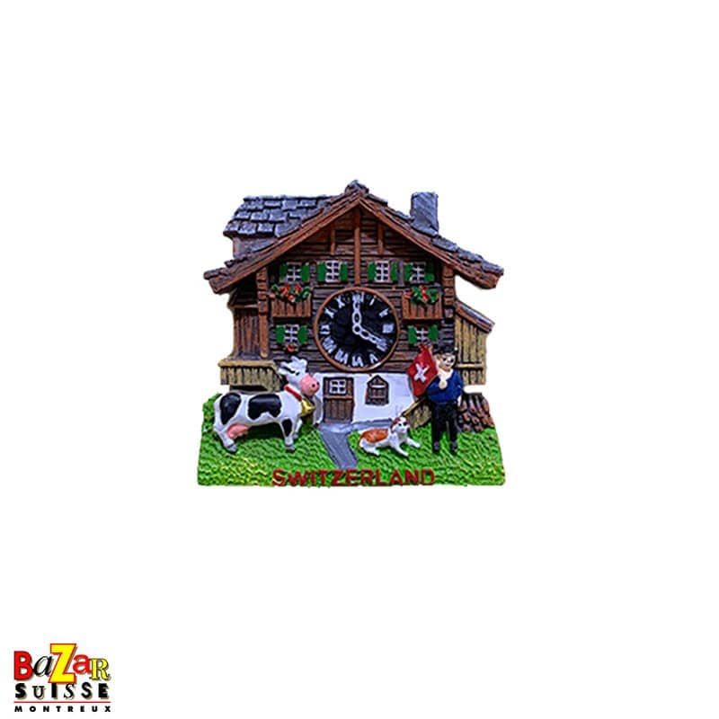 Aimant décoratif – chalet