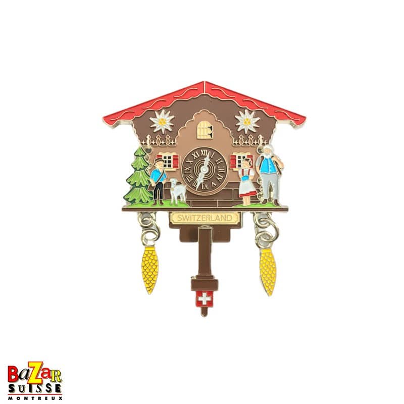 Aimant décoratif – coucou Heidi et Peter