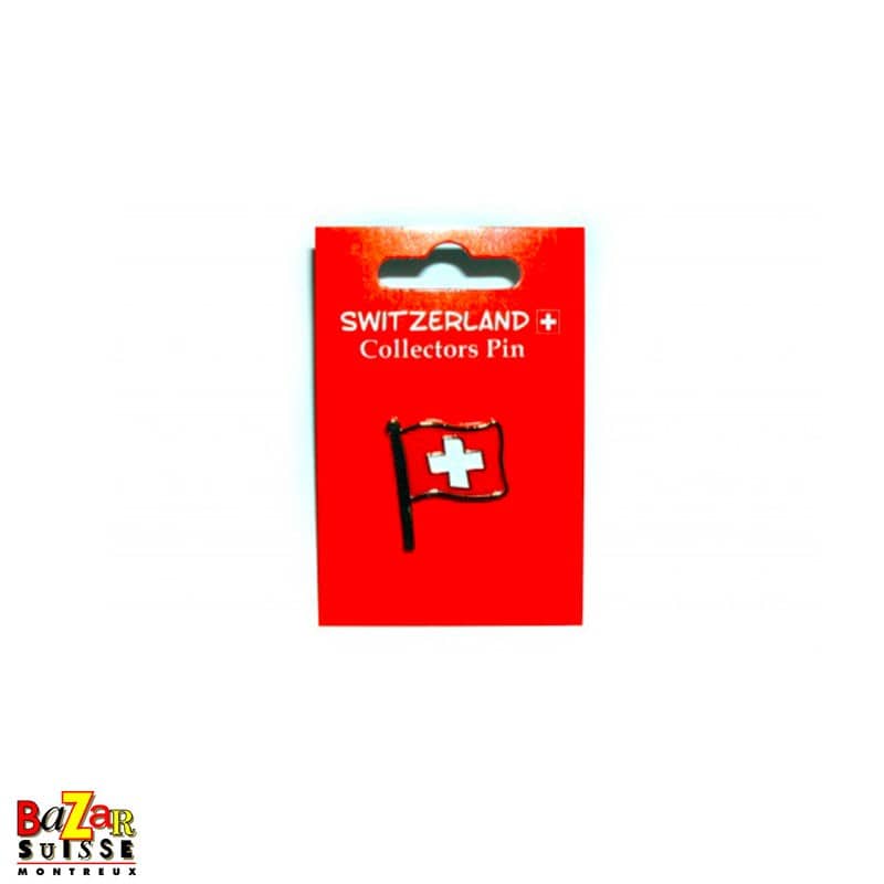 Ansteckpin mit Schweizer Flagge