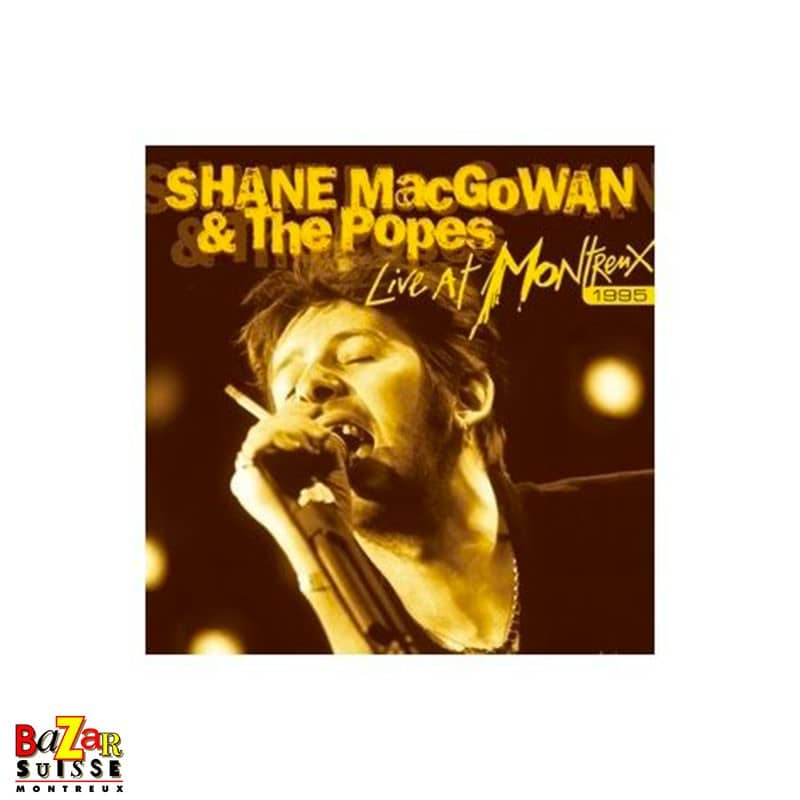 CD + DVD Shane MacGowan and The Popes - Live At Montreux 1995