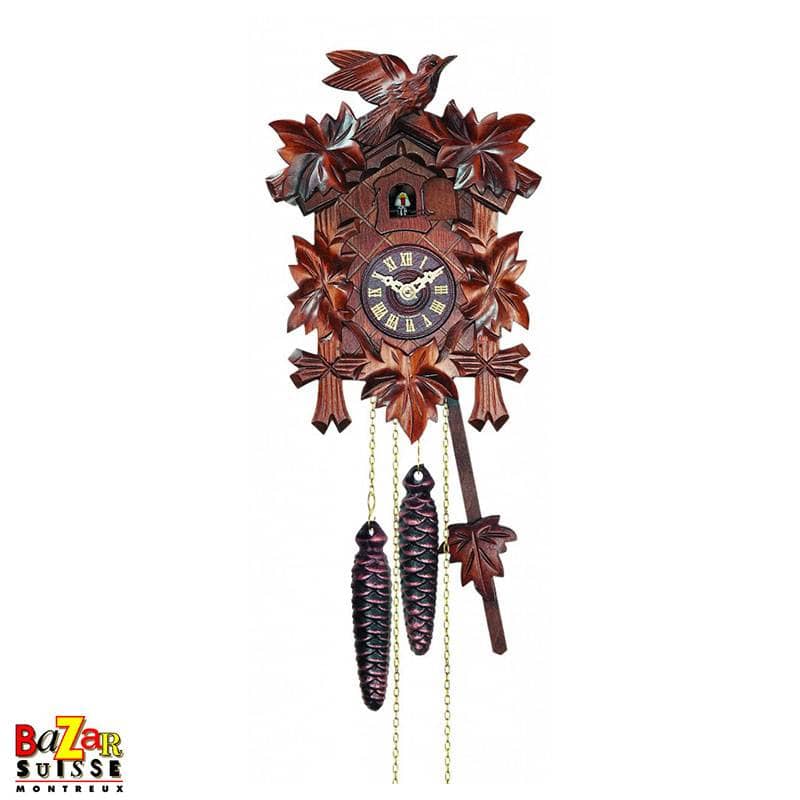 Orologio a cucù al quarzo – 5 foglie