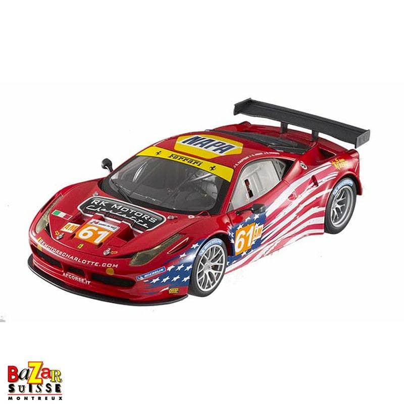 Ferrari 458 Italia GT2 LM 2012 AF Corse 1:18 - Hot Wheels