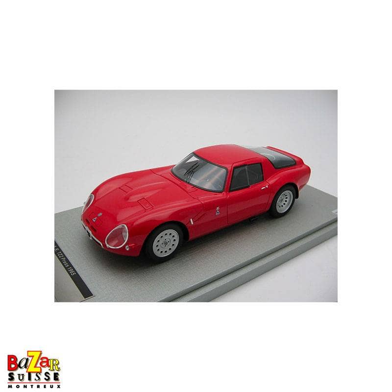 Alfa Romeo TZ2 Press rouge Alfa 1965 1 :18 par Tecnomodel