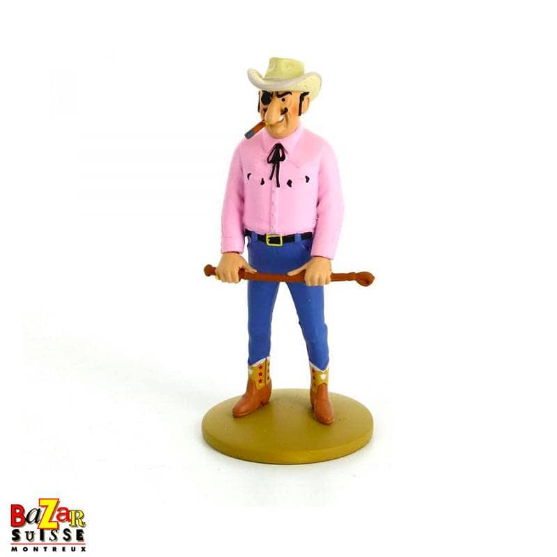 Rastapopoulos mit Peitsche – Figur