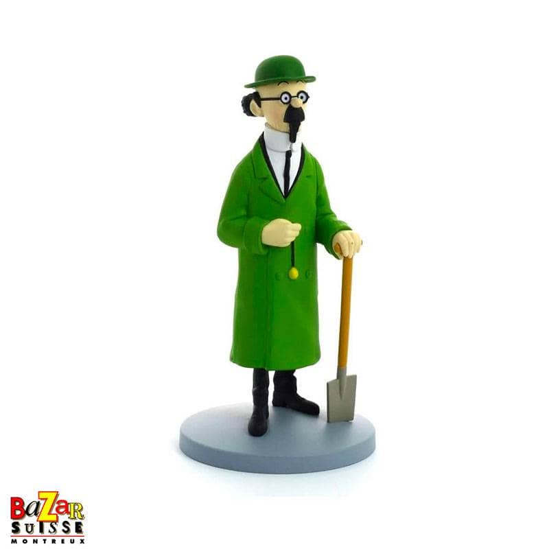 Figur Professor Bienlein mit Spaten