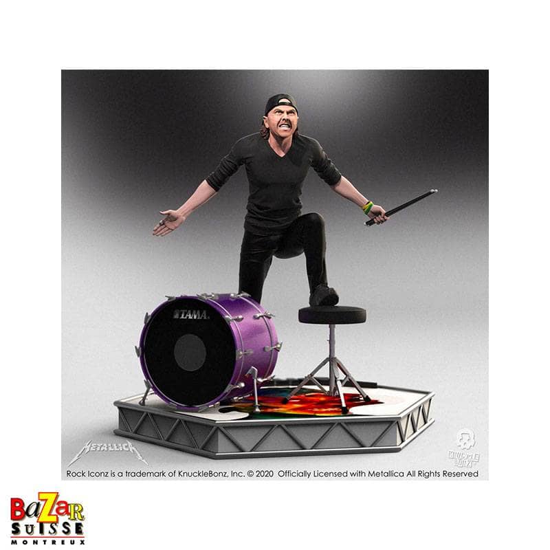 Lars Ulrich (Metallica) – figurine Rock Iconz de Knucklebonz