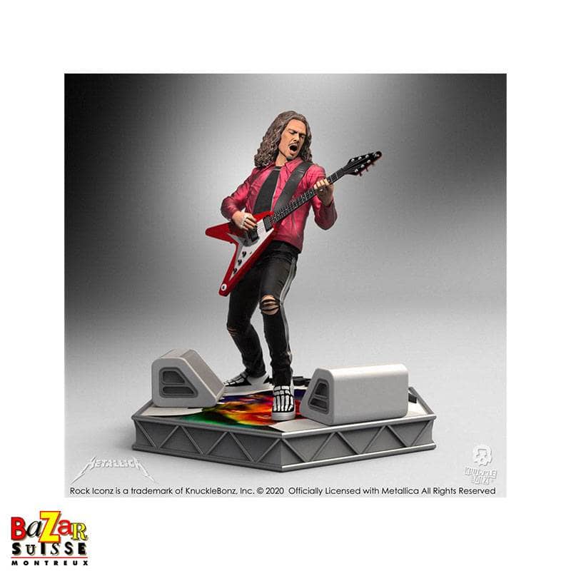 Kirk Hammett (Metallica) – figurine Rock Iconz de Knucklebonz