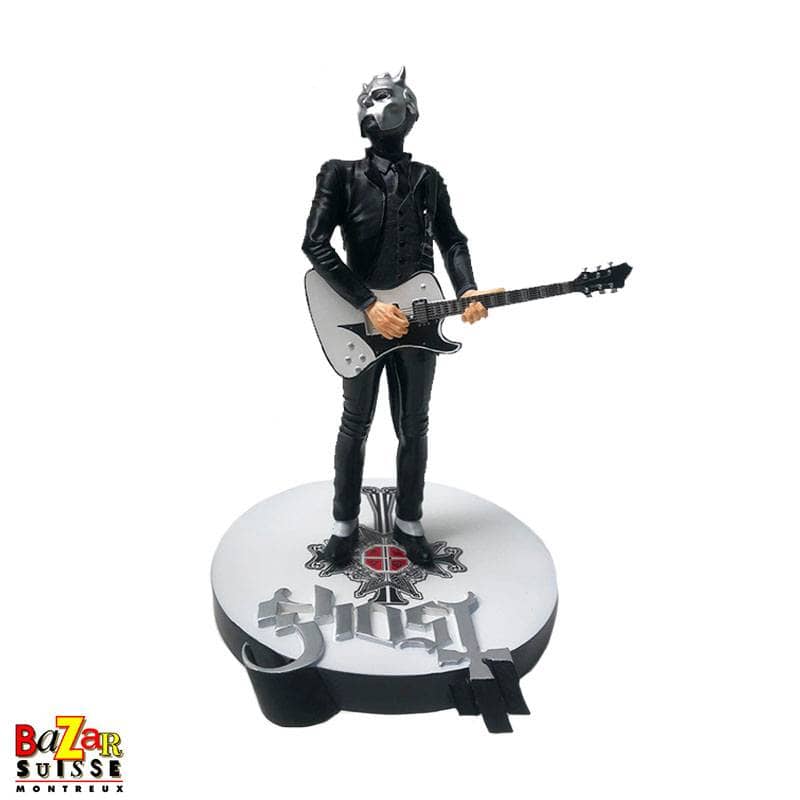 Ghost Nameless Ghoul (White Guitar) – Rock Iconz figurine by Knucklebonz