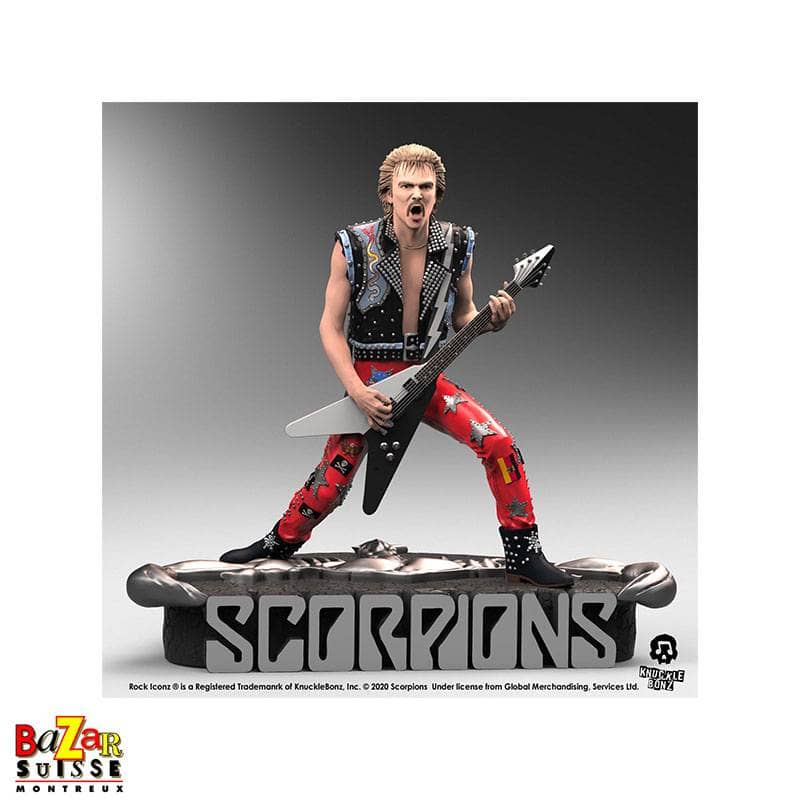 Rudolf Schenker (Scorpions) – figurine Rock Iconz de Knucklebonz