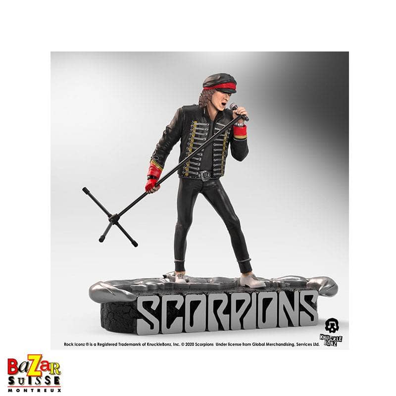 Klaus Meine (Scorpions) – figurine Rock Iconz de Knucklebonz